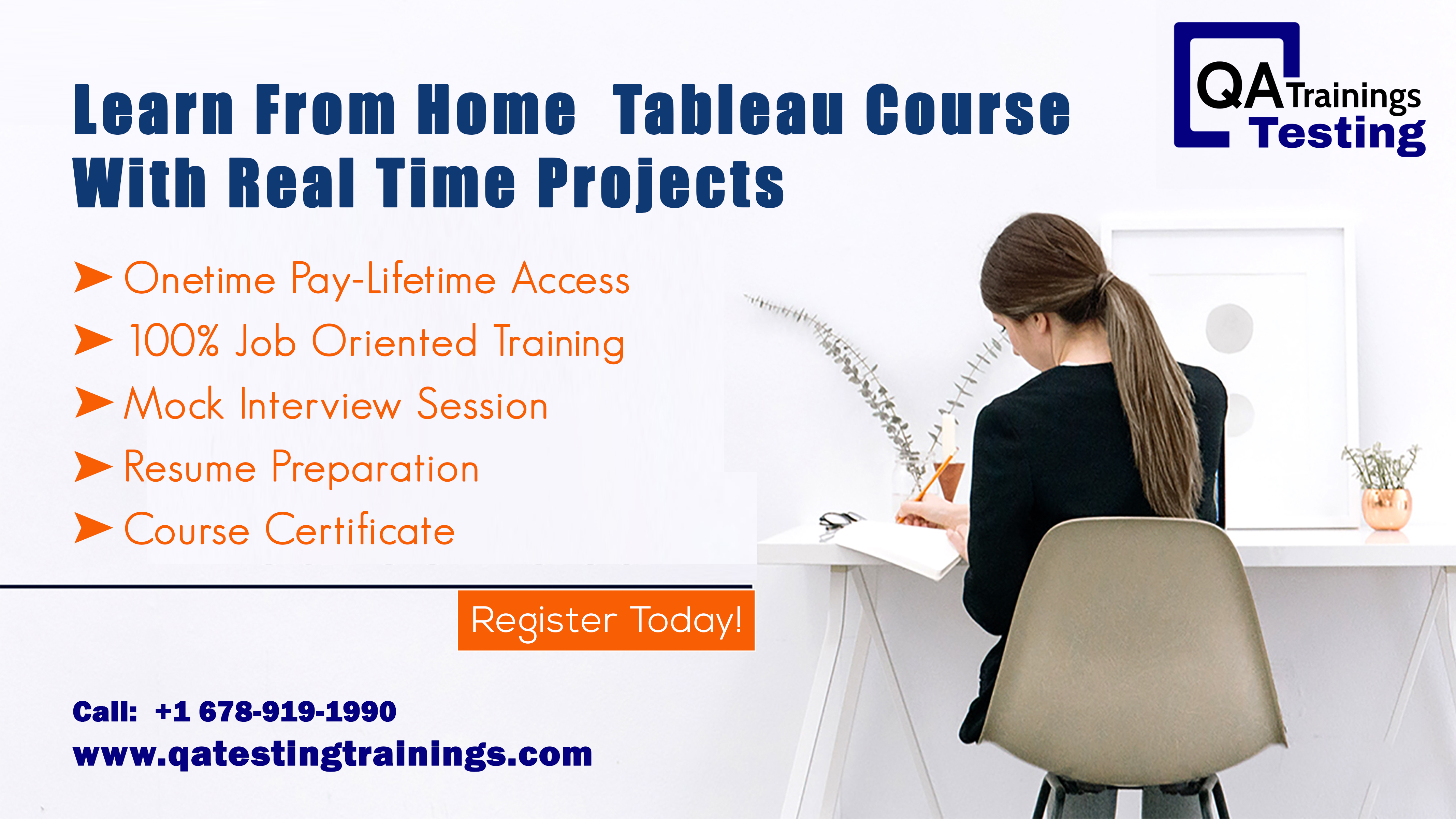 Stay Home and Learn Tableau Course
