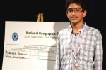 Veda Bhattaram, Veda Bhattaram, indian origin wins 2017 new jersey national geographic bee, Indian naval officer