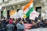 Indian nationals in new york, indian in new york movie, indian nations protests in new york against pulwama terror attack, Osama bin laden