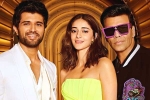 Vijay Deverakonda comments, Vijay Deverakonda new updates, koffee with karan vijay deverakonda makes sensational revelations, Disney plus hotstar