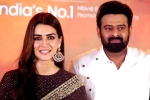 Kriti Sanon breaking news, Kriti Sanon for Prabhas, kriti sanon lauds prabhas, Adipurush team