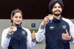 Manu Bhaker, Manu Bhaker latest, manu bhaker makes olympics history for india with second bronze, Athletics