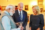 Narendra Modi gift to Biden family, Narendra Modi to Joe Biden family, modi s 20 000 diamond becomes most expensive gift to biden family, Narendra modi diamond