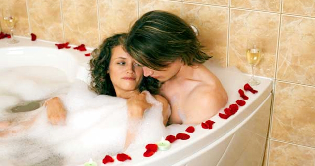How to set up A Romantic bath