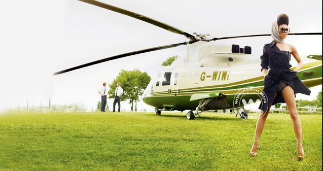 Victoria catches a helicopter to son&#039;s school},{Victoria catches a helicopter to son&#039;s school